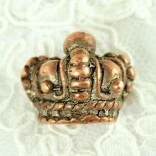 他の写真1: 銅製クラウン（王冠）ボタン