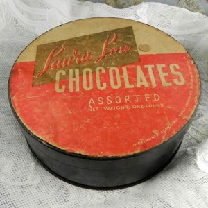 画像1: チョコレート・ティンボックス、ブリキ