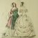 画像2: １８００年代、フランス・ファッションプレート　（銅板画） (2)