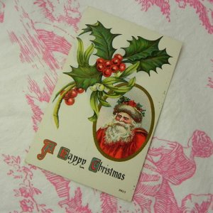 画像4: アンティークカード、クリスマス、サンタクロース