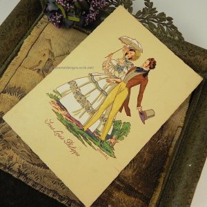 画像3: 【フランス・1800年代前半〜のファッション】ポストカード