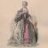 画像2: 1800年代、フランス、ファッションプレート　銅版画 　デュバリー伯爵夫人 (2)