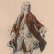 画像1: 1800年代、フランス、ファッションプレート　銅版画 　ルイ15世時代の侯爵像 (1)