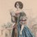 画像1: 1800年代、フランス、ファッションプレート　銅版画 　コスチュームヒストリー (1)