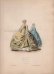 画像3: 1800年代、フランス、ファッションプレート　銅版画 　ルイ15世時代のファッション (3)