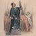 画像2: 1800年代、フランス、ファッションプレート　銅版画 　シャルル8世時代　医師 (2)