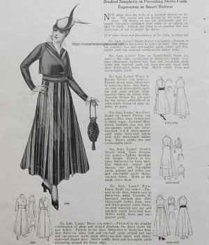 画像3: 1915年★ファッション雑誌の挿絵