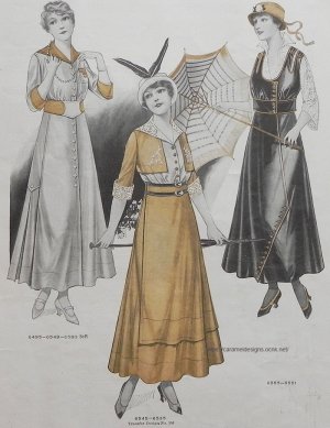 画像1: 1915年★ファッション雑誌の挿絵