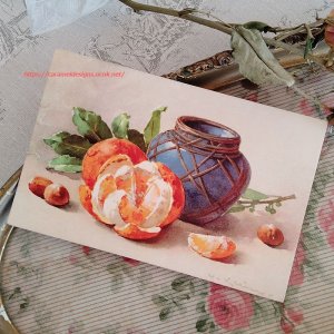 画像3: C.Klein・青い壺とオレンジ
