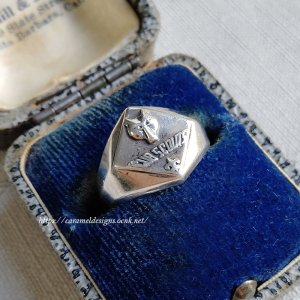 画像1: 銀の指輪  アメリカ・ボーイスカウト・リング