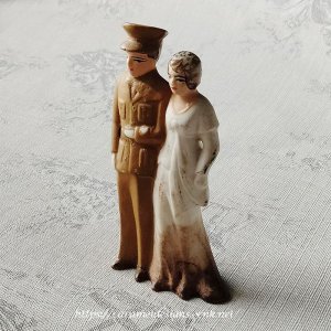 画像3: ビスクドール、戦時中の結婚カップル　