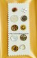 画像3: 1800年代-1930年代頃の古いボタン10個セット　パフュームボタン、ハートのガラス等 (3)