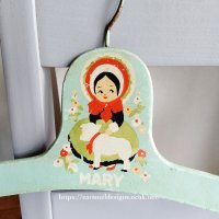 メリーさんのひつじ・ヴィンテージ・チャイルドハンガー