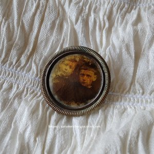 画像3: フランス、少年のポートレート・ブローチ