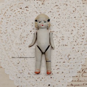 画像3: お里帰り ジャパンビスクドール、アールデコ気の少女