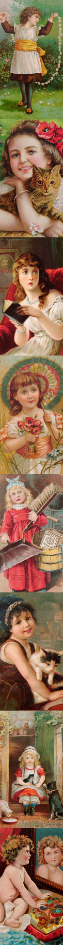 1800年代のカードたち