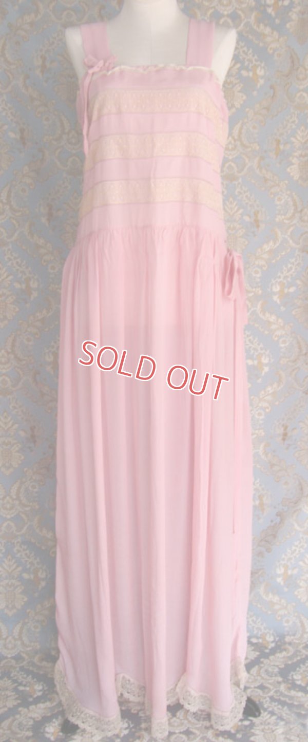 画像3: ピンクのシルク・ドレス