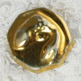 画像: 金彩のお魚ポーセリン・カボション