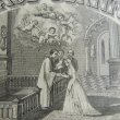 画像1: １８００年代婚姻届　ヴィクトリアン・エングレーヴィング　（銅板画）