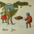 画像2: 北欧アンティークカード、クリスマス