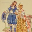 画像1: 【フランス・ルイ14世時代のファッション】ポストカード