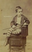画像1: 1800年代、ヴィクトリアン・フォト　少年