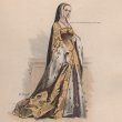 画像2: 1800年代、フランス、ファッションプレート　銅版画 　ルイ12世時代