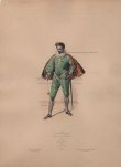 画像3: 1800年代、フランス、ファッションプレート　銅版画 　アンリ三世時代