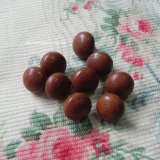 画像: ヴィクトリアン・チャイルドブーツボタン（Brown）9個分