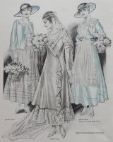 画像: 1915年★ファッション雑誌の挿絵