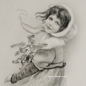画像: ヴィエノワーズ、冬のカード