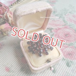 画像: フランス、ガーネットブローチ