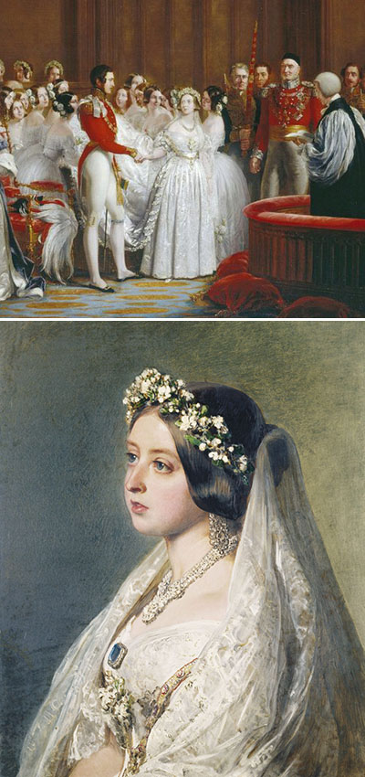 画像: ヴィクトリア女王とホニトンレース