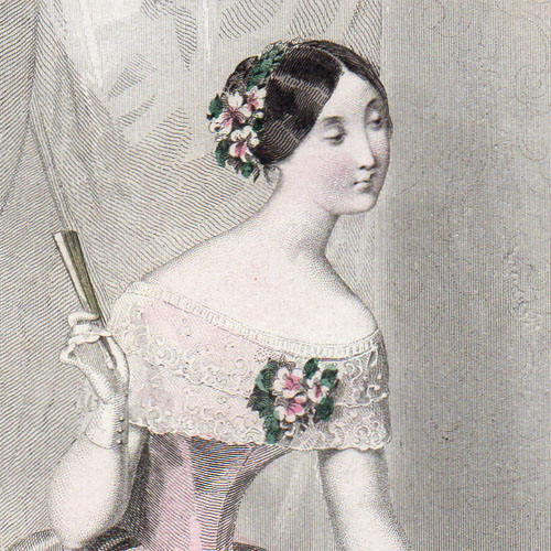 画像: 1848年、フランス・ファッションプレート