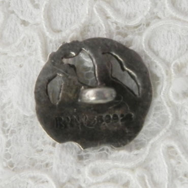 画像4: 1885年 イギリス、銀製ボタン