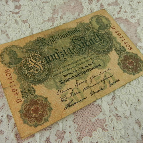 画像3: 1910年、ベルリンの古い紙幣