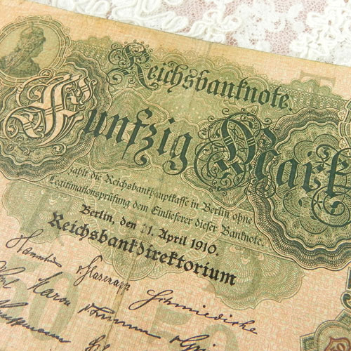画像2: 1910年、ベルリンの古い紙幣