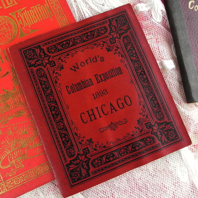 画像: 1893年、シカゴ万博BOOKS　（３冊セット）