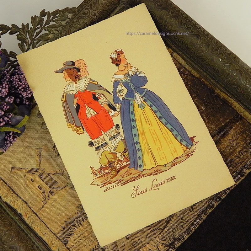 画像3: 【フランス・ルイ13世時代のファッション】ポストカード