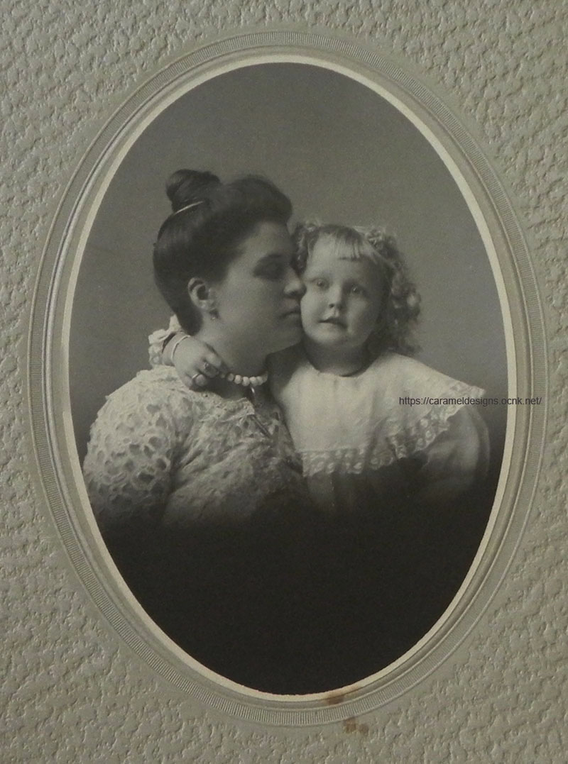 画像2: ヴィクトリアン、母娘のポートレートフォト