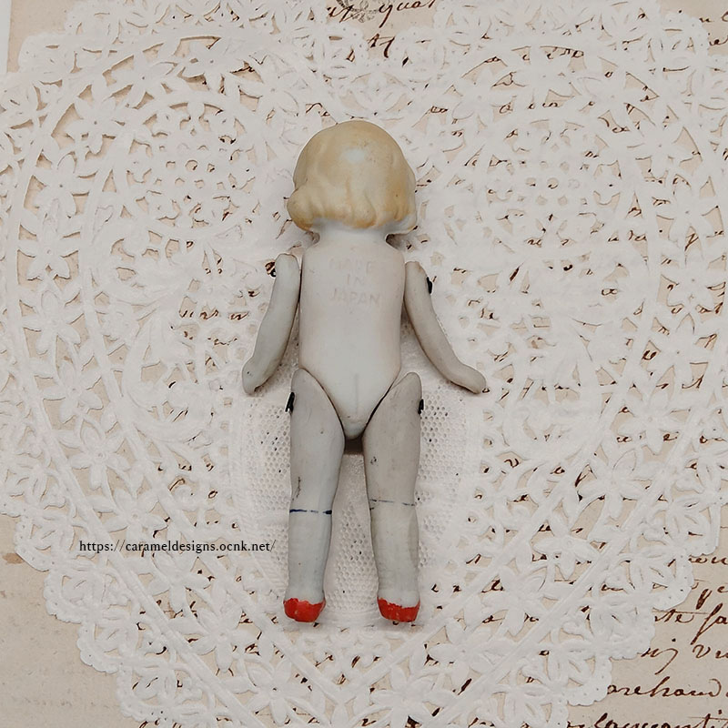 画像4: お里帰り ジャパンビスクドール、アールデコ気の少女