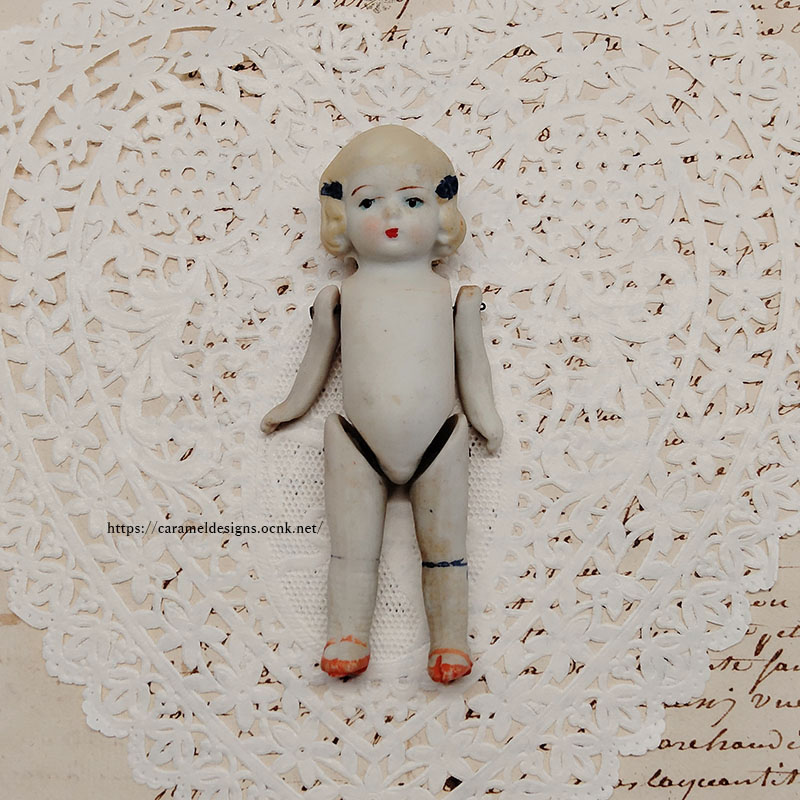 画像3: お里帰り ジャパンビスクドール、アールデコ気の少女