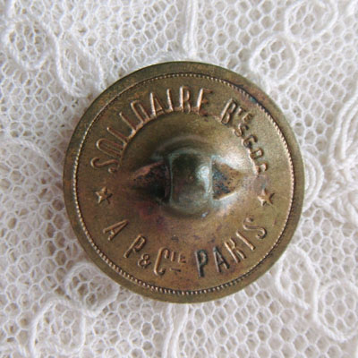 画像: フレンチ真鍮ボタン、ドラゴンフライ