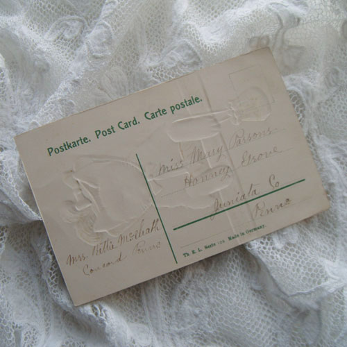 画像: ポストカード、オペラ座の貴婦人猫
